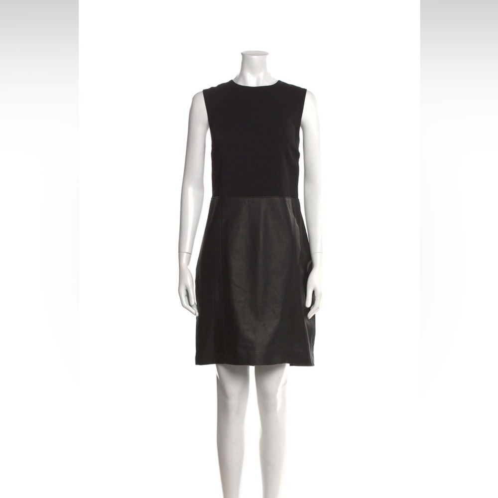 Vince crew neck mini dress. Black. Size 8. Excellent condition